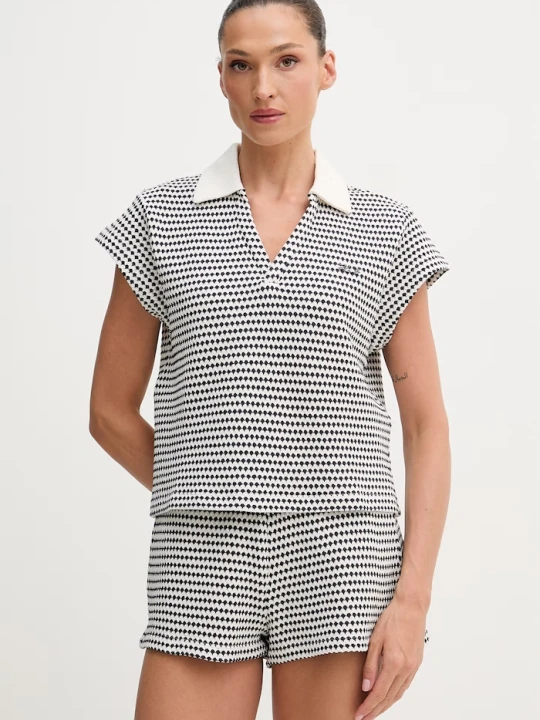 Zdjęcie produktu Karl Lagerfeld polo damskie granatowy