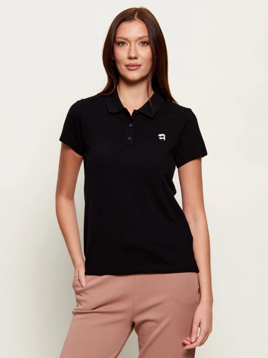 Zdjęcie produktu Karl Lagerfeld Polo Ikon | Regular Fit czarny