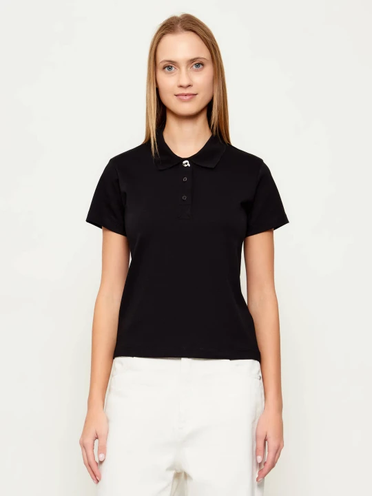 Zdjęcie produktu Karl Lagerfeld Polo ikon | Regular Fit czarny
