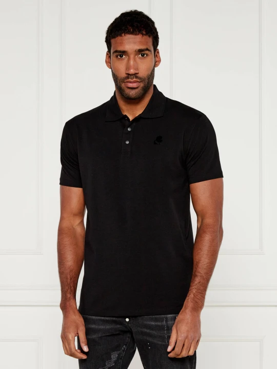 Zdjęcie produktu Karl Lagerfeld Polo | Loose fit czarny