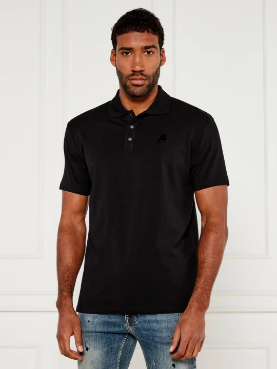 Zdjęcie produktu Karl Lagerfeld Polo | Loose fit czarny