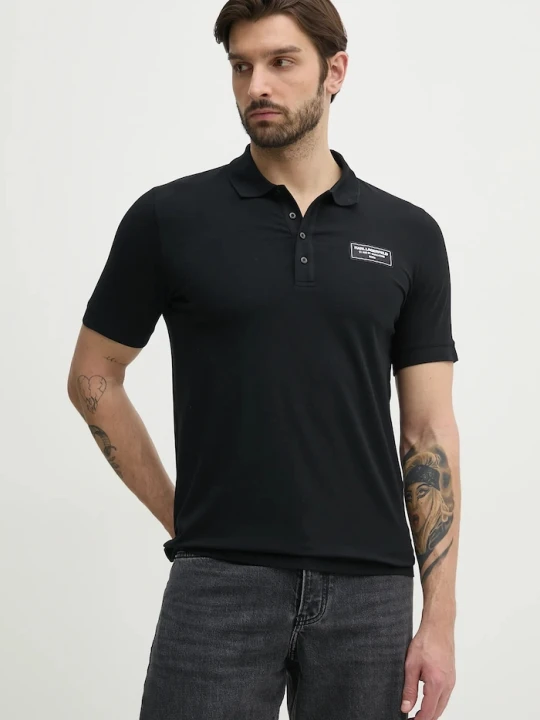 Zdjęcie produktu Karl Lagerfeld polo czarny