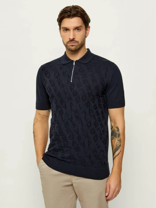 Zdjęcie produktu Karl Lagerfeld Polo | Regular Fit granatowy
