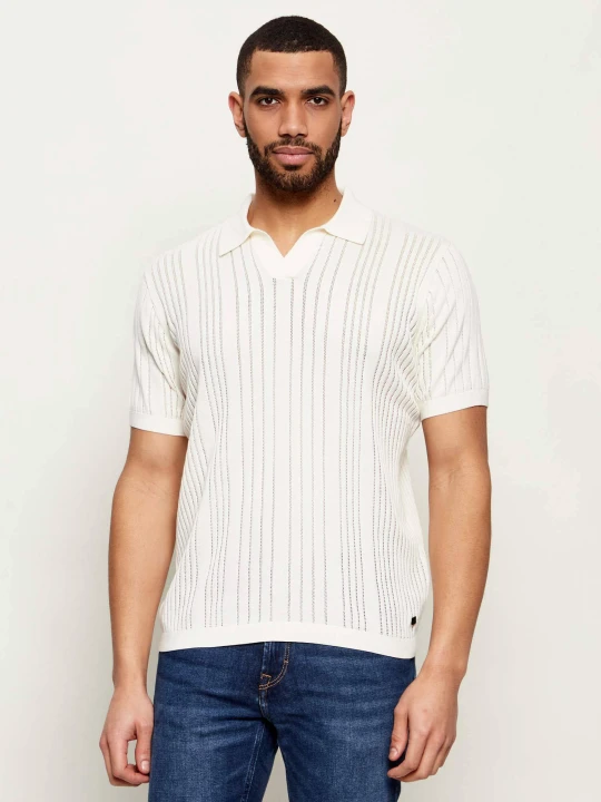 Zdjęcie produktu Karl Lagerfeld Polo | Regular Fit kremowy