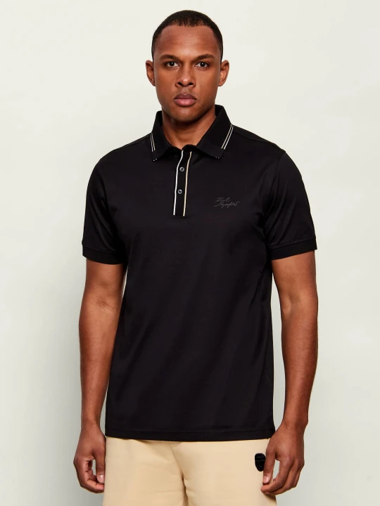 Zdjęcie produktu Karl Lagerfeld Polo | Regular Fit czarny