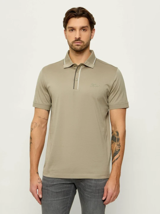 Zdjęcie produktu Karl Lagerfeld Polo | Regular Fit beżowy