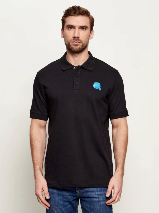 Zdjęcie produktu Karl Lagerfeld Polo | Regular Fit czarny