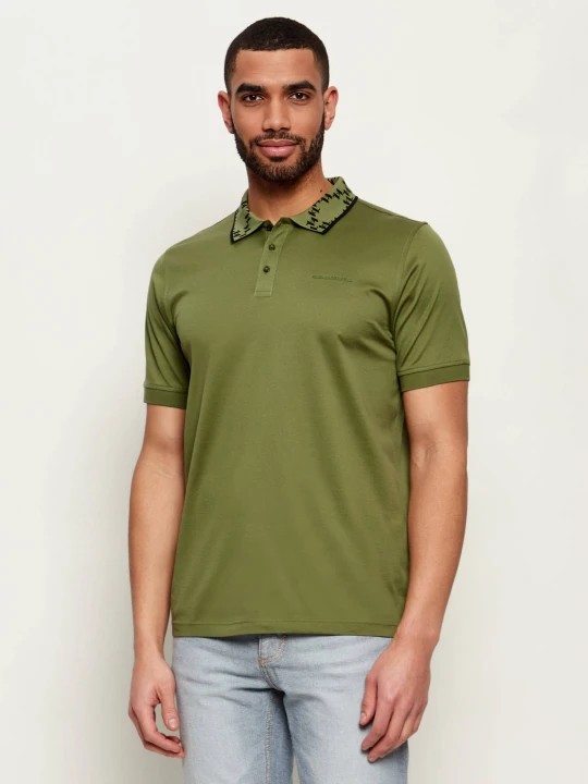 Zdjęcie produktu Karl Lagerfeld Polo | Regular Fit oliwkowy