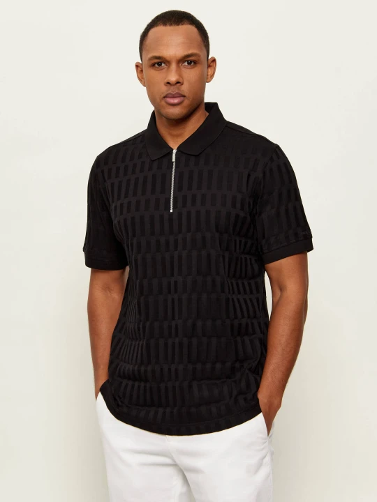 Zdjęcie produktu Karl Lagerfeld Polo | Regular Fit czarny