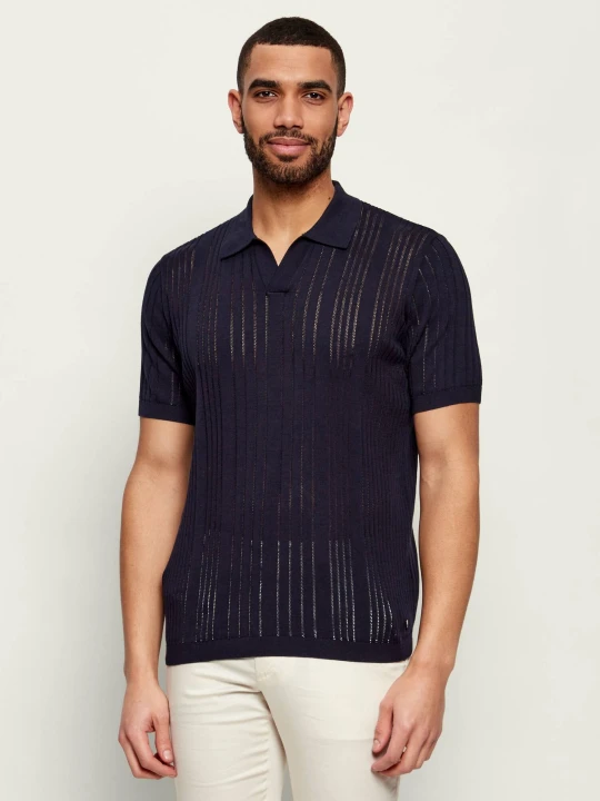 Zdjęcie produktu Karl Lagerfeld Polo | Regular Fit granatowy