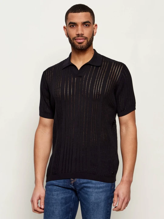 Zdjęcie produktu Karl Lagerfeld Polo | Regular Fit czarny