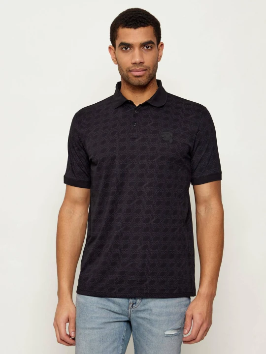 Zdjęcie produktu Karl Lagerfeld Polo | Regular Fit czarny