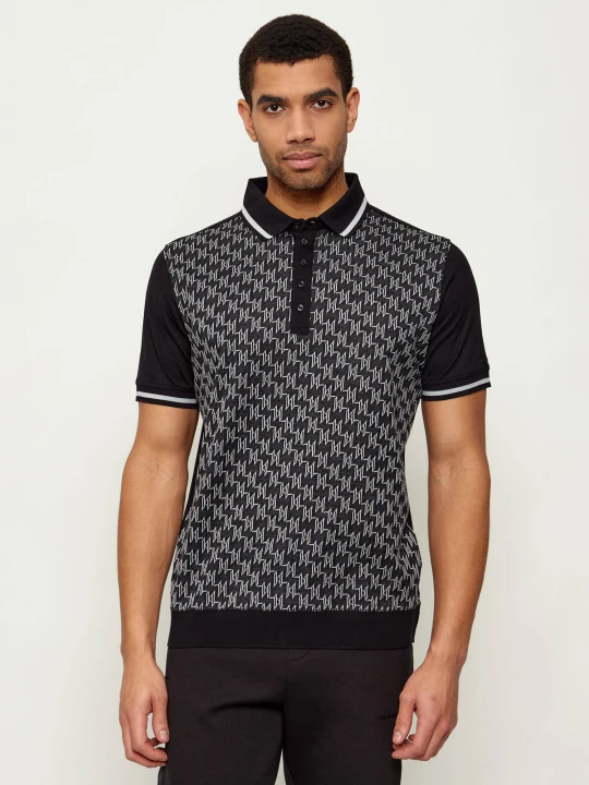 Zdjęcie produktu Karl Lagerfeld Polo | Regular Fit czarny