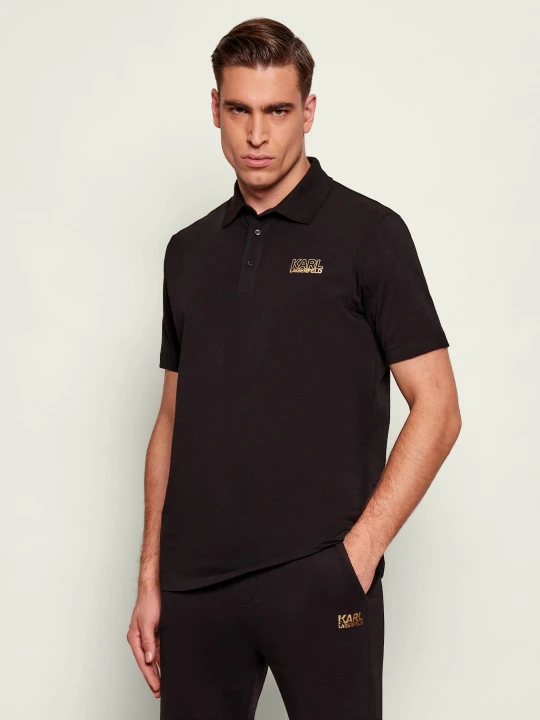 Zdjęcie produktu Karl Lagerfeld Polo | Regular Fit czarny