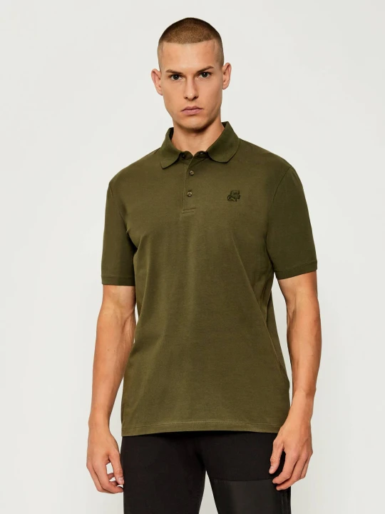 Zdjęcie produktu Karl Lagerfeld Polo | Regular Fit oliwkowy