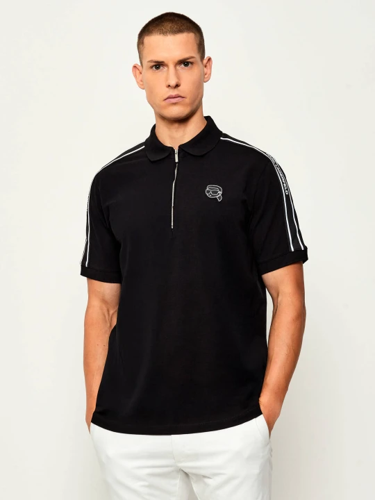 Zdjęcie produktu Karl Lagerfeld Polo | Regular Fit czarny