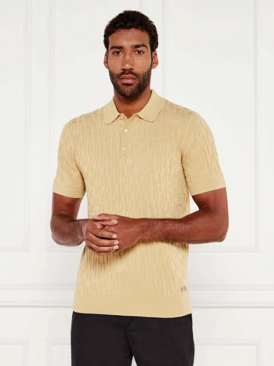 Zdjęcie produktu Karl Lagerfeld Polo | Regular Fit beżowy
