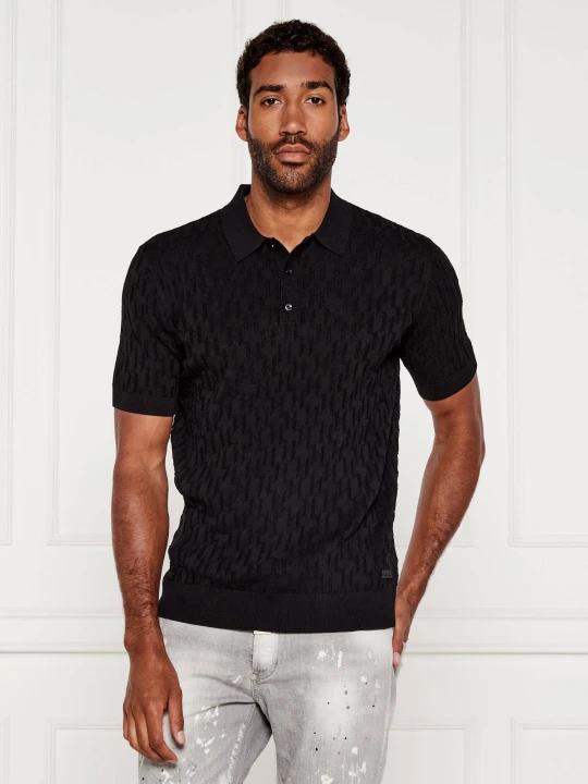 Zdjęcie produktu Karl Lagerfeld Polo | Regular Fit czarny