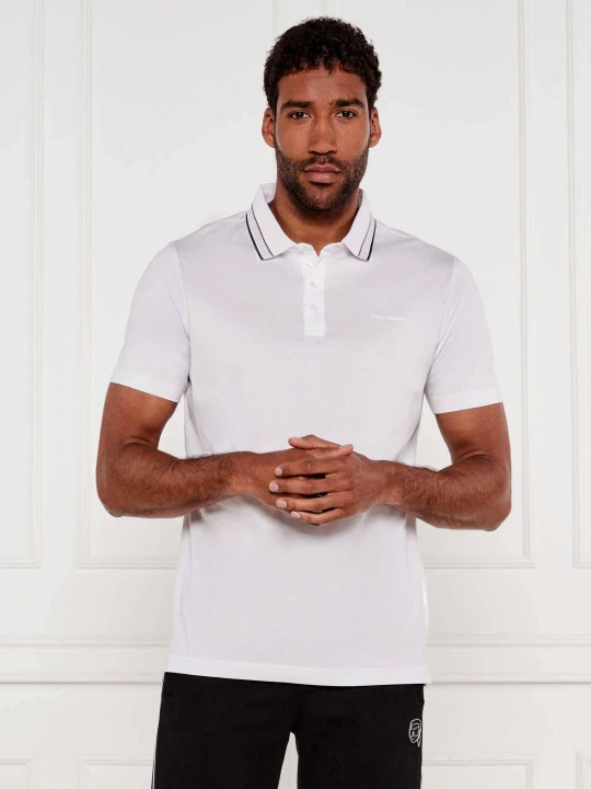 Zdjęcie produktu Karl Lagerfeld Polo | Regular Fit biały