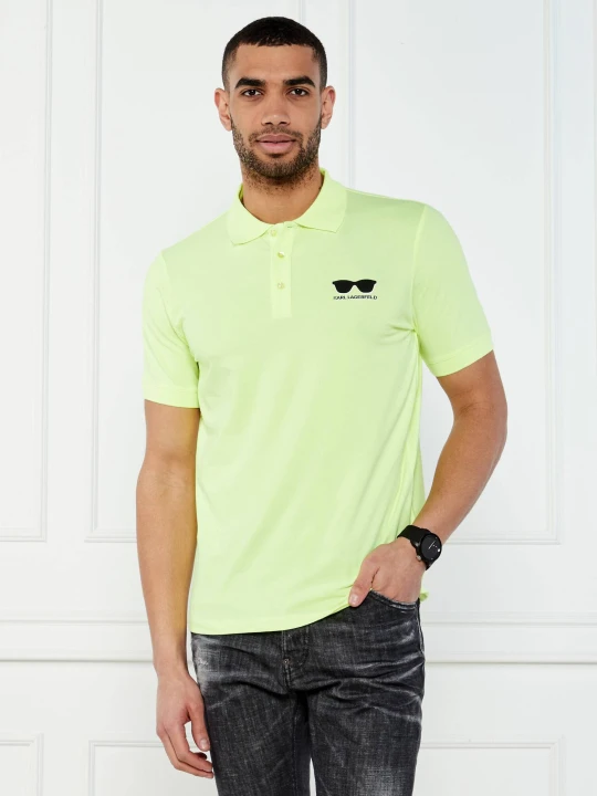 Zdjęcie produktu Karl Lagerfeld Polo | Regular Fit żółty