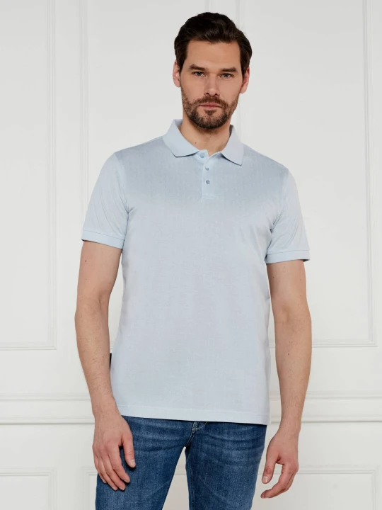 Zdjęcie produktu Karl Lagerfeld Polo | Regular Fit błękitny