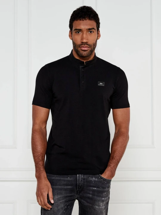 Zdjęcie produktu Karl Lagerfeld Polo | Regular Fit czarny