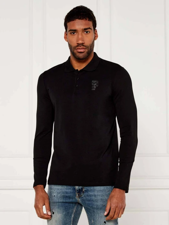 Zdjęcie produktu Karl Lagerfeld Polo | Regular Fit czarny