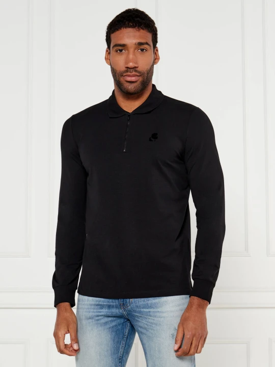 Zdjęcie produktu Karl Lagerfeld Polo | Regular Fit czarny