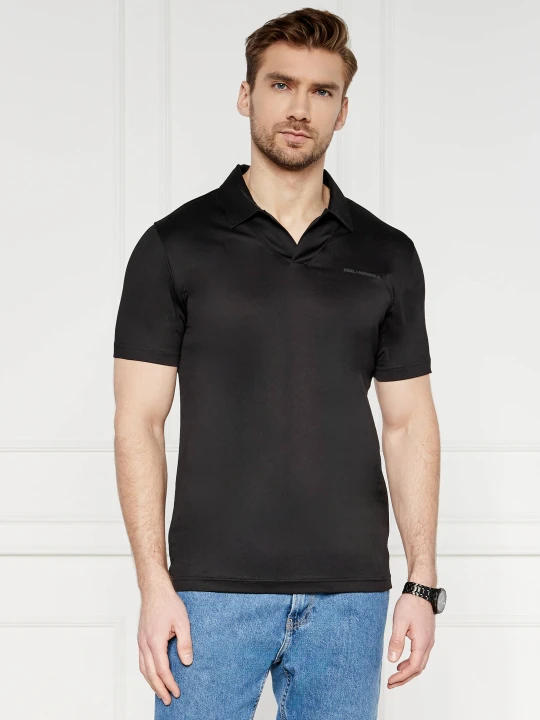 Zdjęcie produktu Karl Lagerfeld Polo | Regular Fit czarny