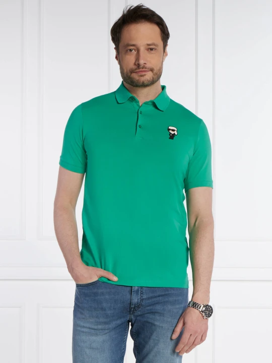 Zdjęcie produktu Karl Lagerfeld Polo | Regular Fit zielony