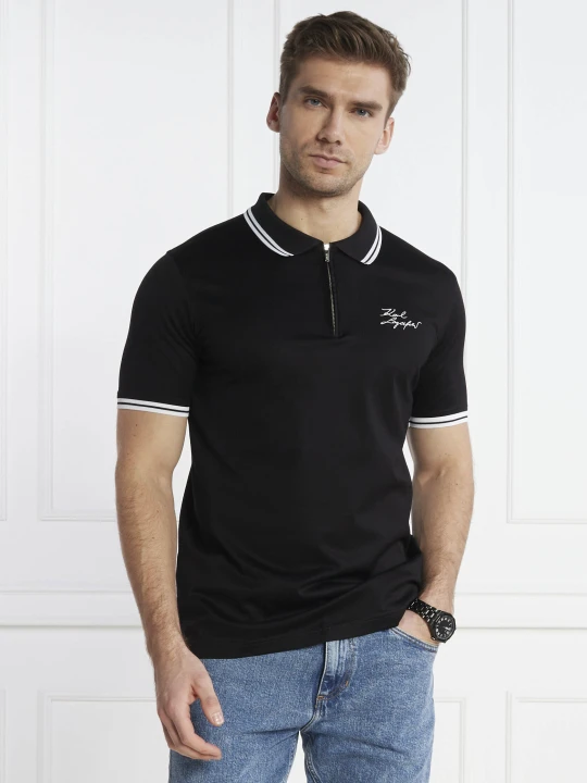 Zdjęcie produktu Karl Lagerfeld Polo | Regular Fit czarny