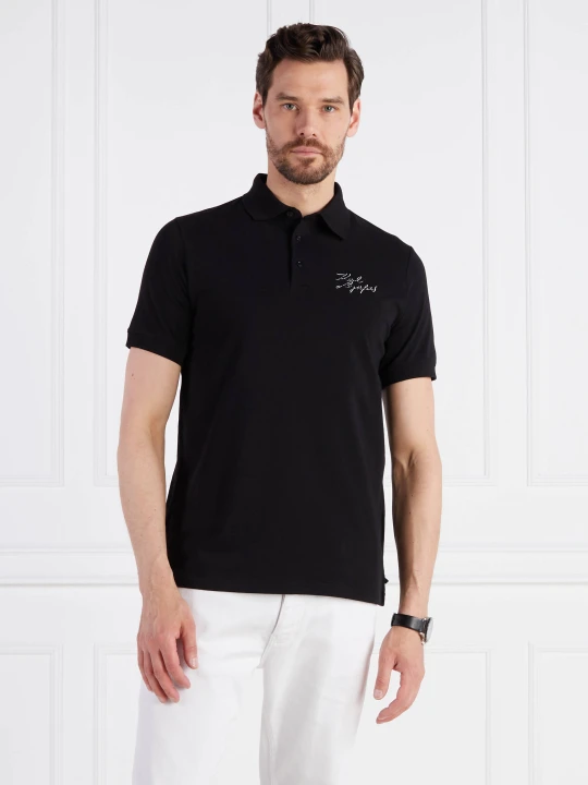 Zdjęcie produktu Karl Lagerfeld Polo | Regular Fit czarny