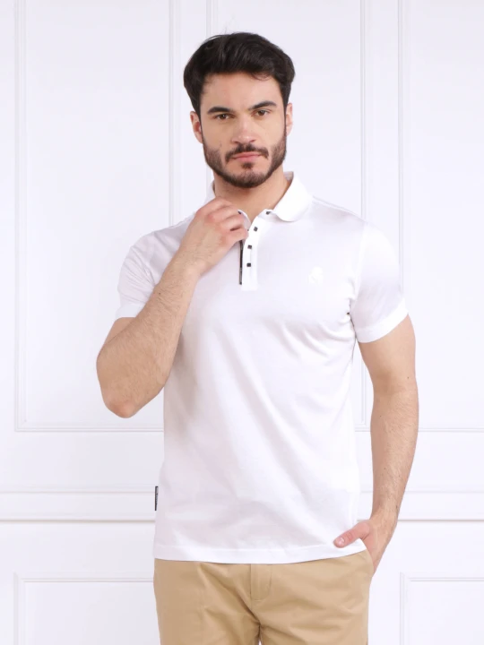 Zdjęcie produktu Karl Lagerfeld Polo | Regular Fit biały