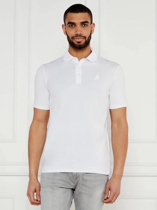 Zdjęcie produktu Karl Lagerfeld Polo | Regular Fit biały