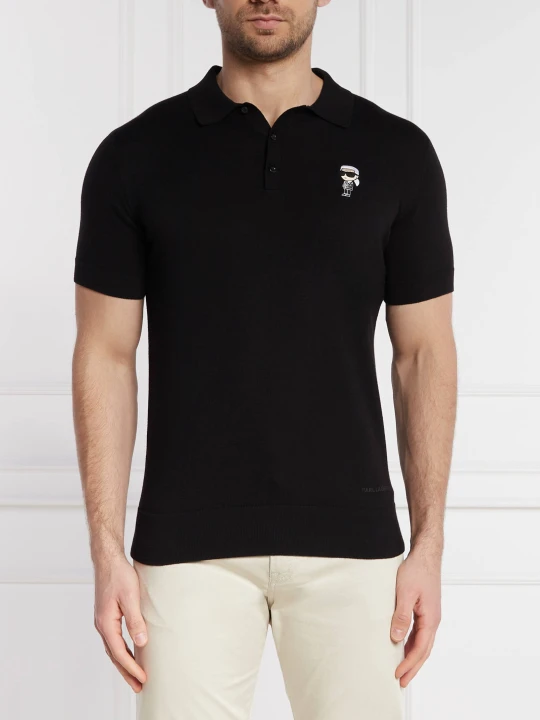 Zdjęcie produktu Karl Lagerfeld Polo | Regular Fit czarny