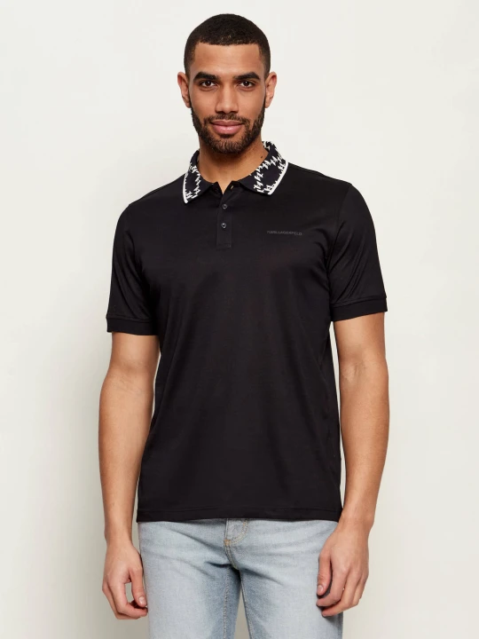 Zdjęcie produktu Karl Lagerfeld Polo | Regular Fit czarny