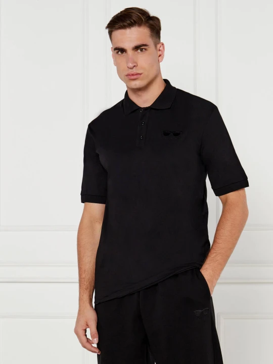 Zdjęcie produktu Karl Lagerfeld Polo | Regular Fit czarny