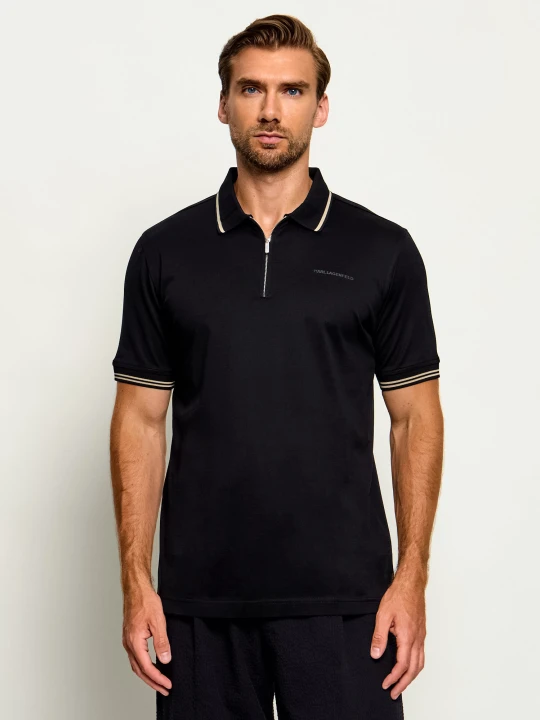 Zdjęcie produktu Karl Lagerfeld Polo | Regular Fit czarny