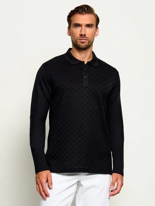 Zdjęcie produktu Karl Lagerfeld Polo | Regular Fit czarny