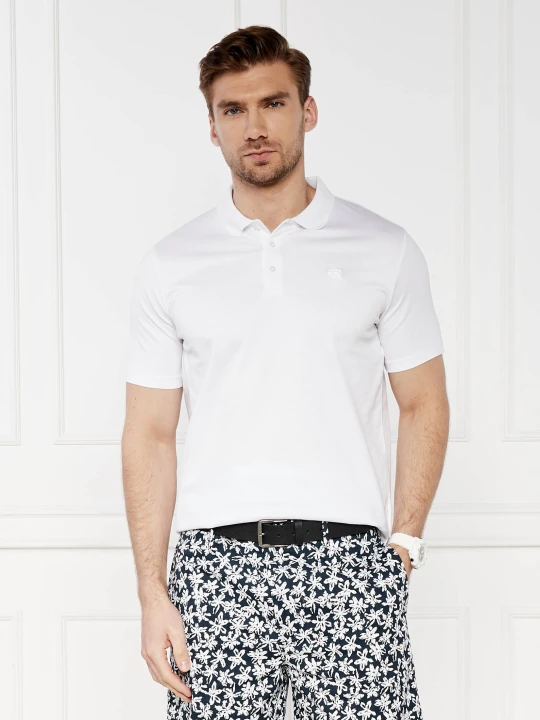 Zdjęcie produktu Karl Lagerfeld Polo | Slim Fit biały