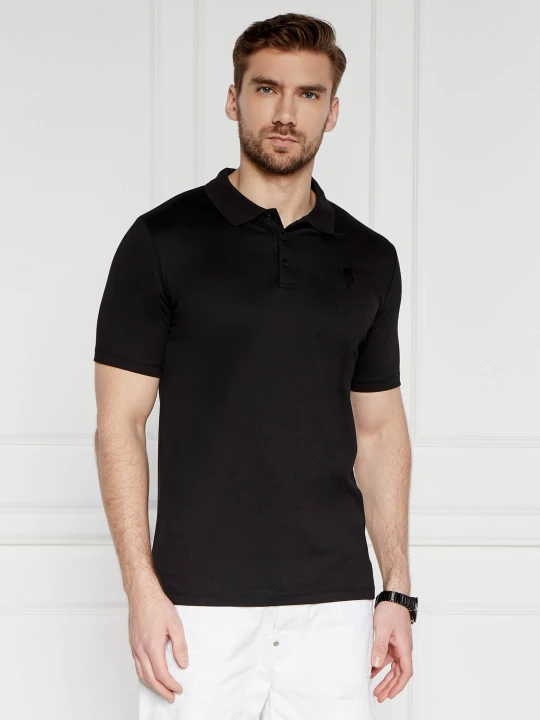 Zdjęcie produktu Karl Lagerfeld Polo | Slim Fit czarny