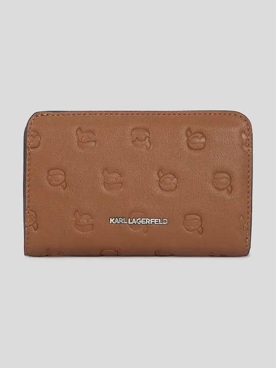 Zdjęcie produktu Karl Lagerfeld portfel IKON MONOGRAM brązowy