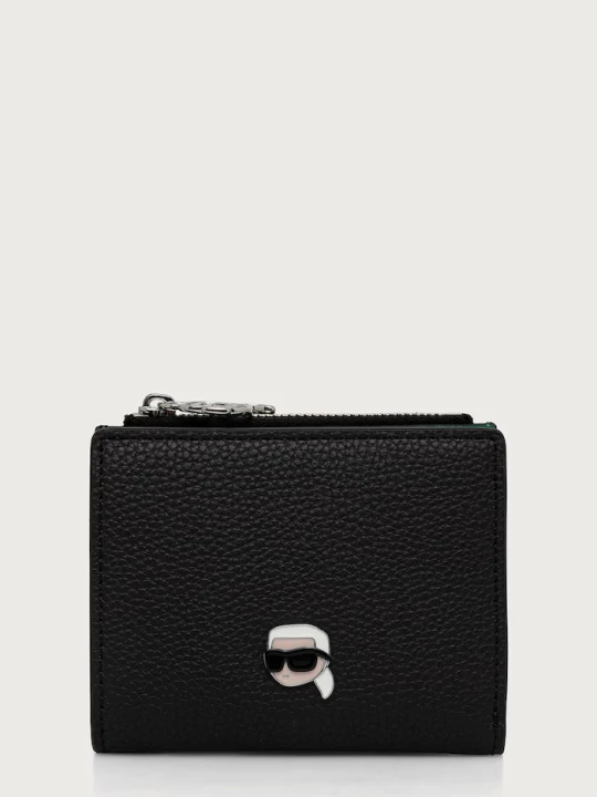 Zdjęcie produktu Karl Lagerfeld portfel damski z imitacji skóry czarny