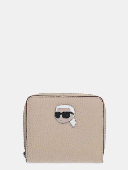 Zdjęcie produktu Karl Lagerfeld portfel IKON beżowy