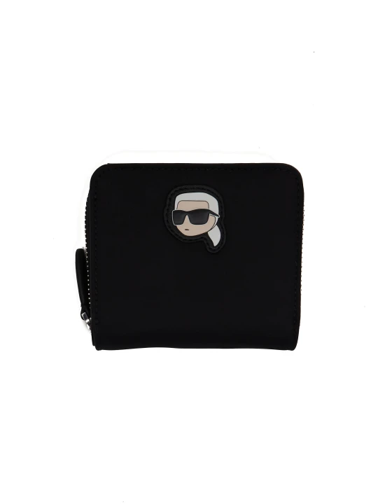 Zdjęcie produktu Karl Lagerfeld Portfel k/ikonik 2.0 nylon sm zip wlt czarny