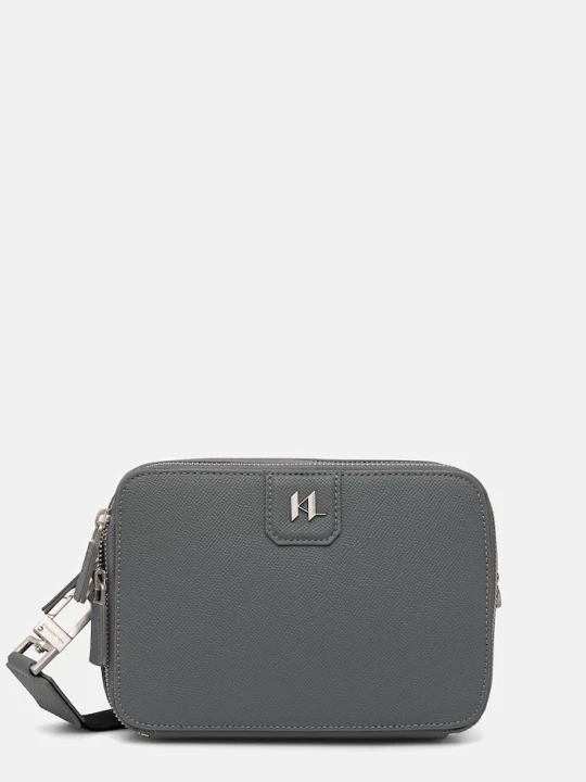Zdjęcie produktu Karl Lagerfeld saszetka męska skórzana K / MONOGRAM zielony
