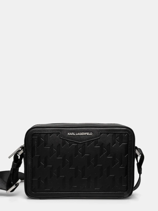 Zdjęcie produktu Karl Lagerfeld saszetka męska skórzana K / LOOM czarny