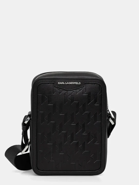 Zdjęcie produktu Karl Lagerfeld saszetka męska skórzana K / LOOM czarny