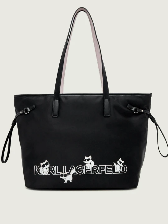 Zdjęcie produktu Karl Lagerfeld Shopperka Ikon Choupette czarny