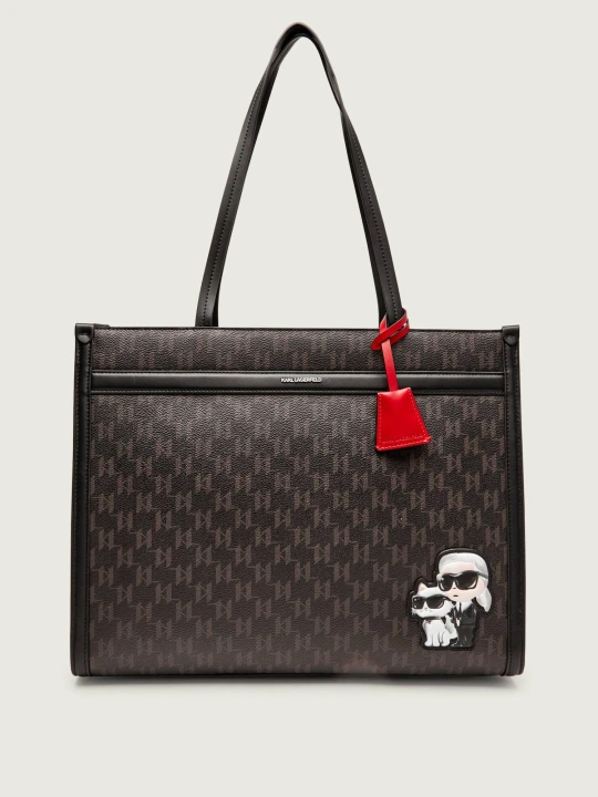 Zdjęcie produktu Karl Lagerfeld Shopperka ikon monogram brązowy